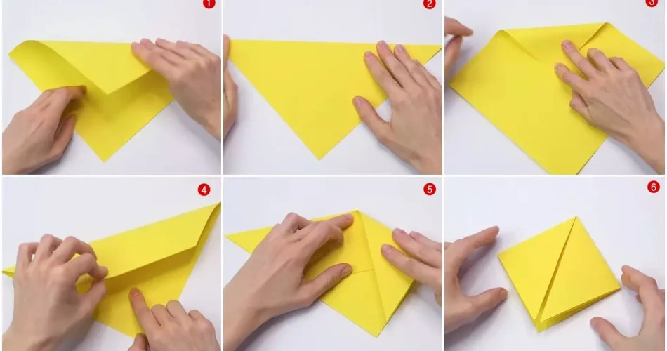 Cara Membuat Kucing Dari Kertas Origami Part 1